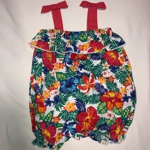 Koala Baby Multicolor Tropical Romper 9M